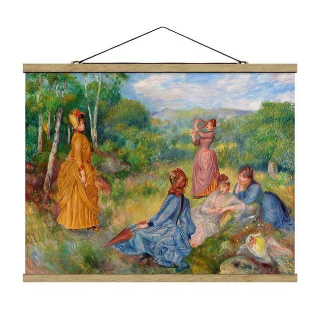 Konststilar Auguste Renoir - Young Ladies Playing Badminton