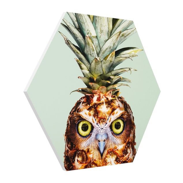 Tavlor modernt Pineapple With Owl
