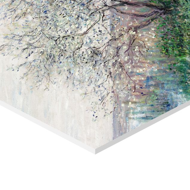 Tavlor natur Claude Monet - Spring in Vétheuil