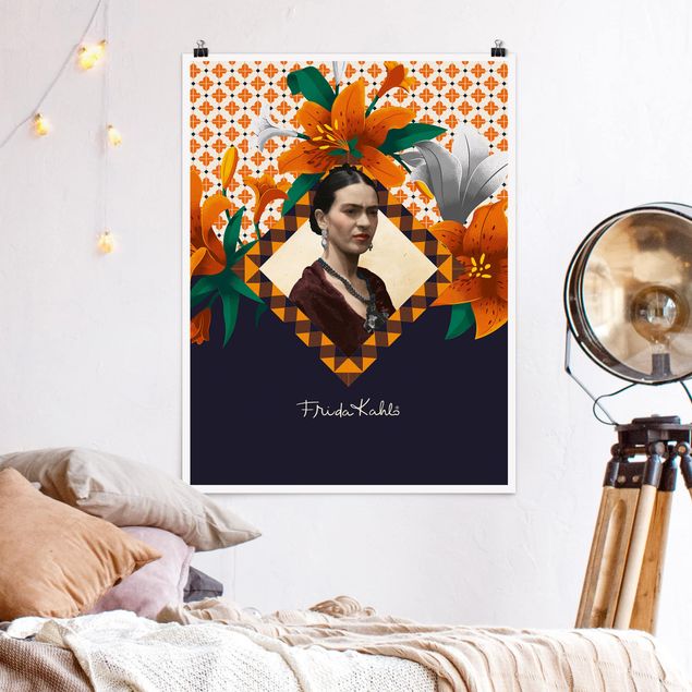 Kök dekoration Frida Kahlo - Lilies
