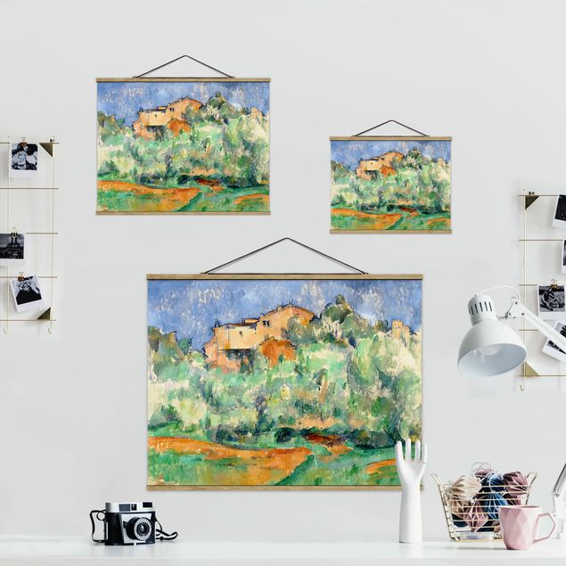Tavlor landskap Paul Cézanne - House And Dovecote At Bellevue