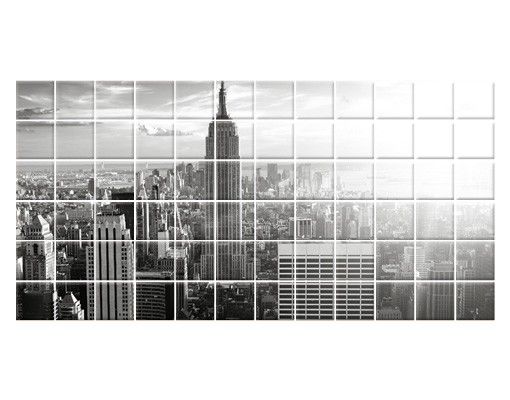 Kakel klistermärken Manhattan Skyline