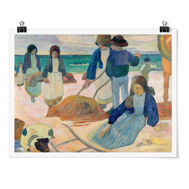 Konststilar Paul Gauguin - The Kelp Gatherers (Ii)