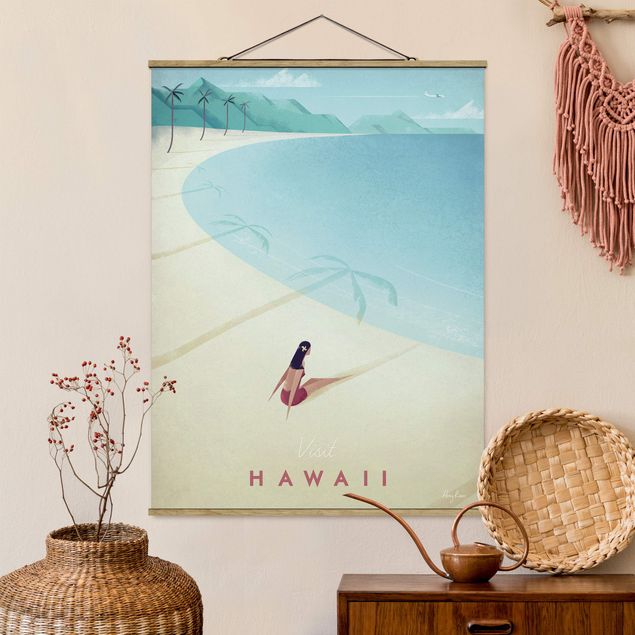 Kök dekoration Travel Poster - Hawaii