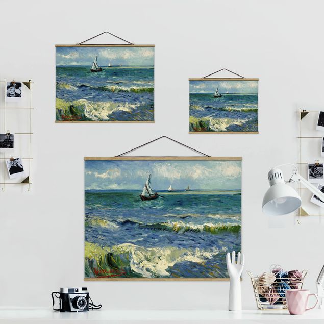 Konststilar Vincent Van Gogh - Seascape Near Les Saintes-Maries-De-La-Mer