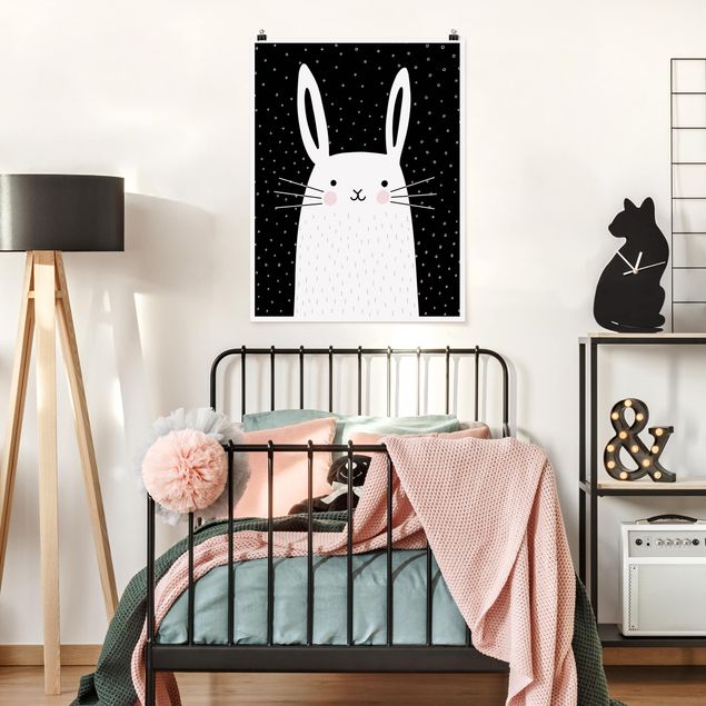 Posters djur Zoo With Patterns - Hase