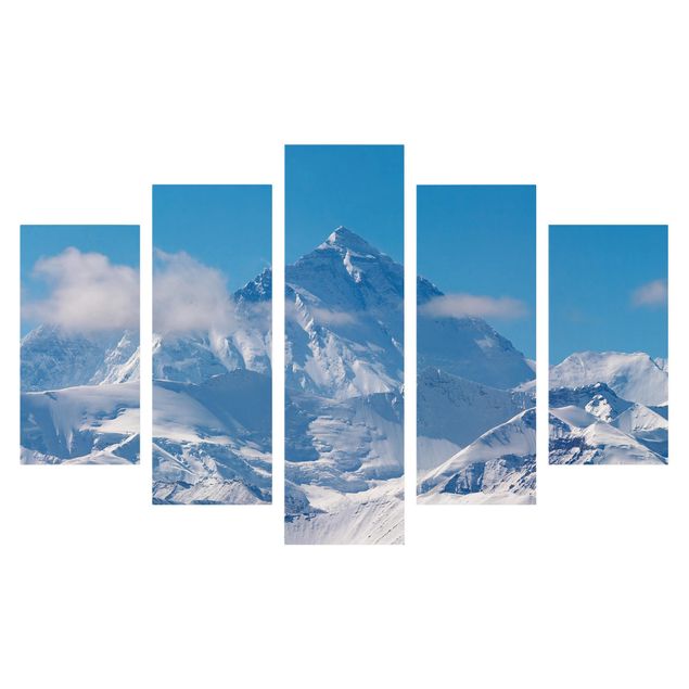 Canvastavlor landskap Mount Everest