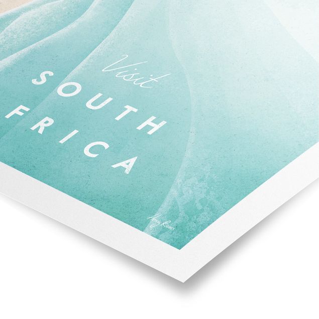 Posters konstutskrifter Travel Poster - South Africa