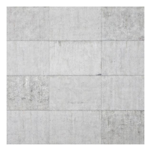 stänkskydd kök glas Concrete Tile Look Grey