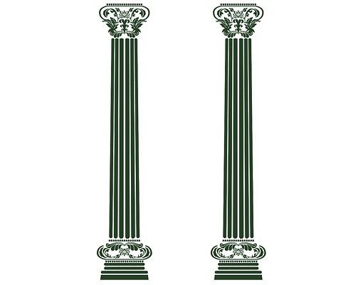 Autocolantes de parede estilo retro No.RS29 The Columns Of Aphrodite