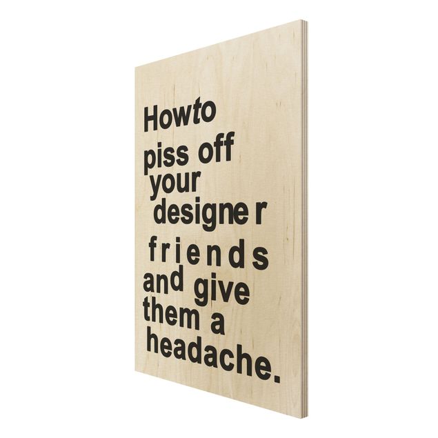 Tavlor Kubistika Designers Headache