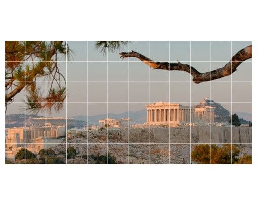 Kakel klistermärken Acropolis