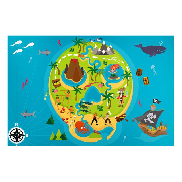 Tavlor bergen Playoom Mat Pirates - Welcome To The Pirate Island