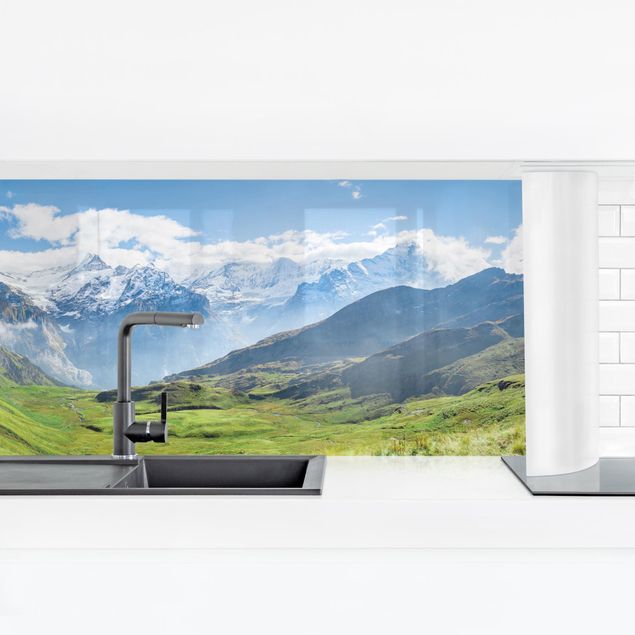 väggskivor kök Swiss Alpine Panorama