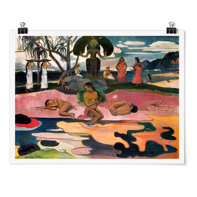 Konststilar Paul Gauguin - Day Of The Gods (Mahana No Atua)