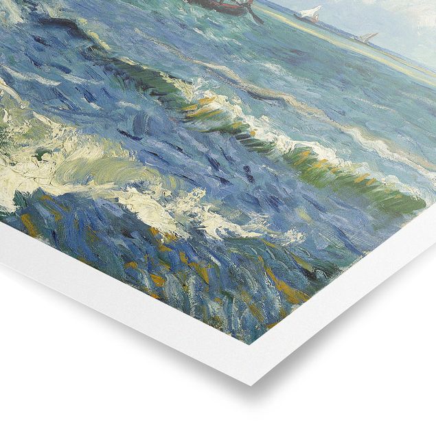 Konstutskrifter Vincent Van Gogh - Seascape Near Les Saintes-Maries-De-La-Mer