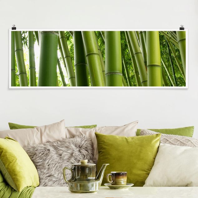 Kök dekoration Bamboo Trees