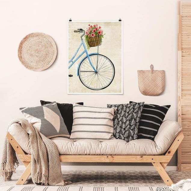 Posters blommor  Flowers Courier I