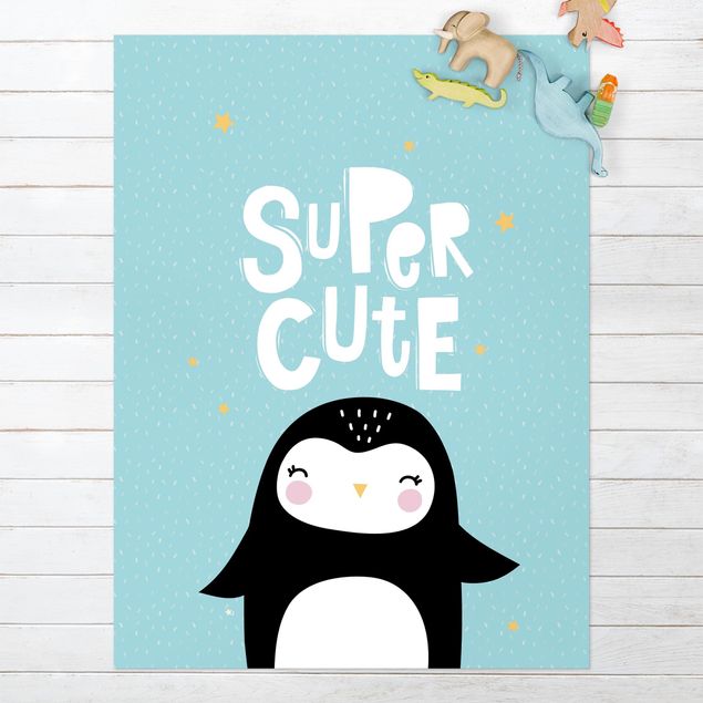 utomhusmattor Super Cute Penguin