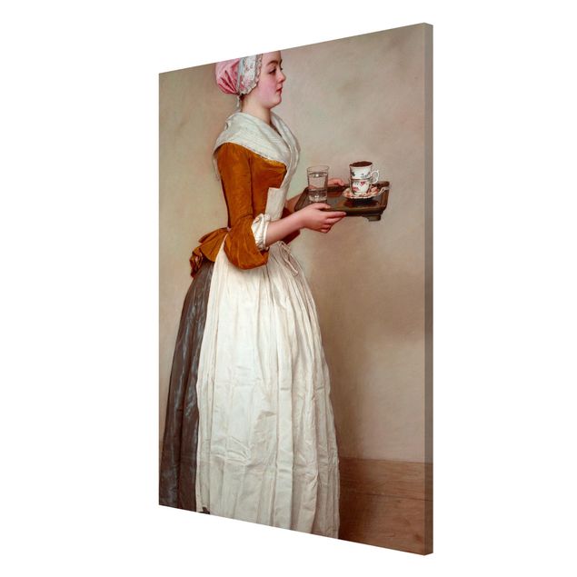 Konststilar Jean Etienne Liotard - The Chocolate Girl