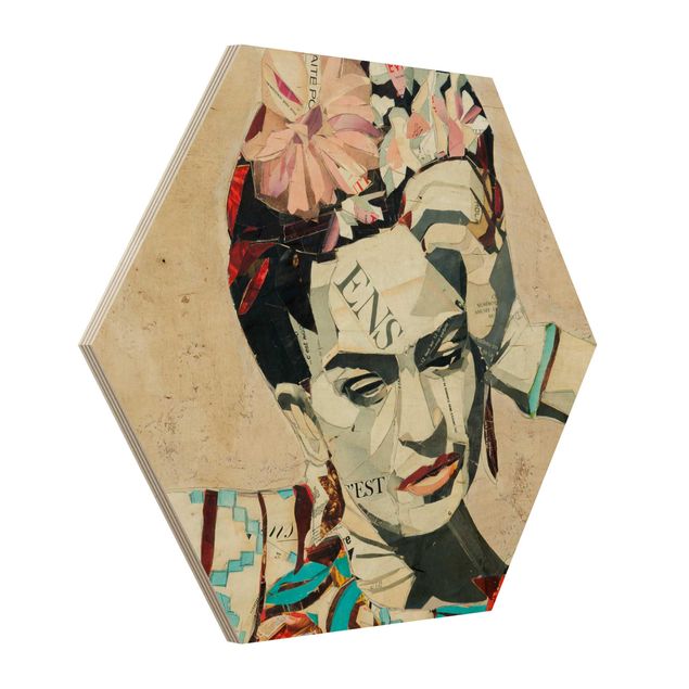 Tavlor Frida Kahlo - Collage No.1