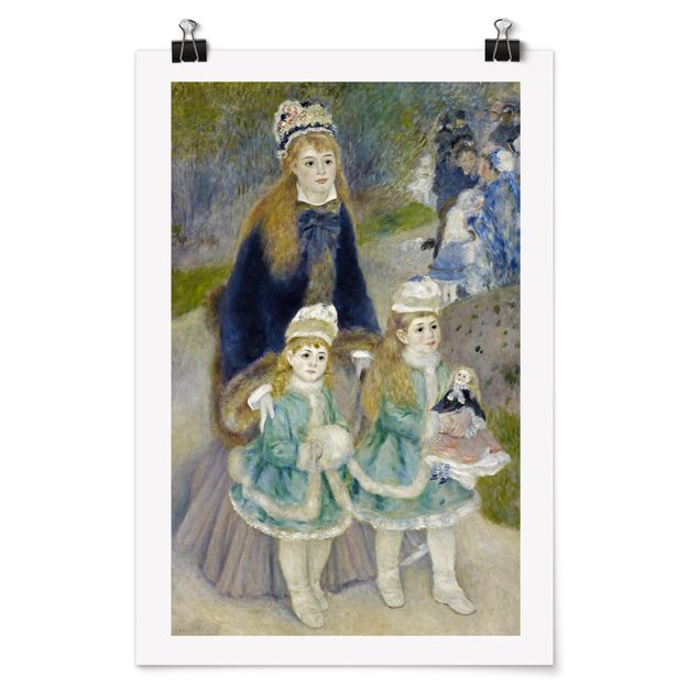 Konststilar Auguste Renoir - Mother and Children (The Walk)
