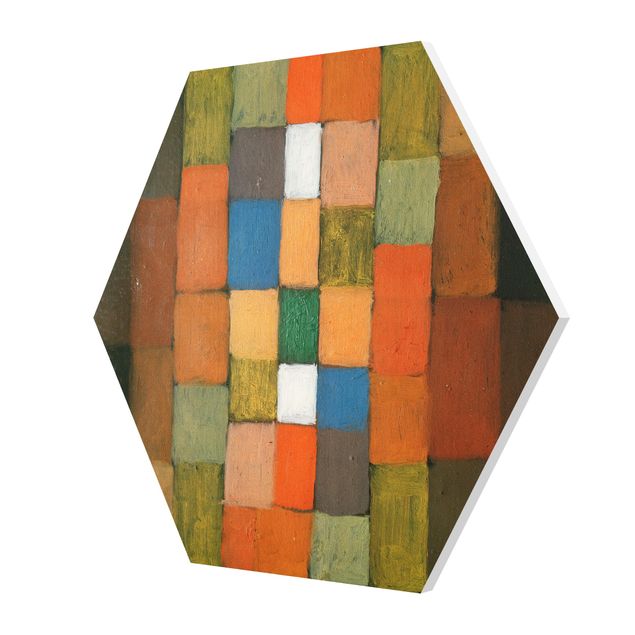 Tavlor abstrakt Paul Klee - Static-Dynamic Increase