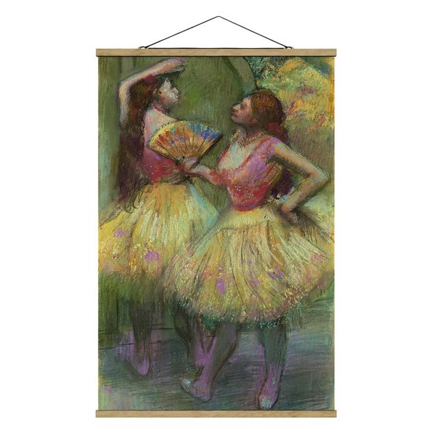 Konstutskrifter Edgar Degas - Two Dancers Before Going On Stage