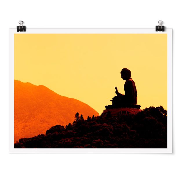 Posters landskap Resting Buddha