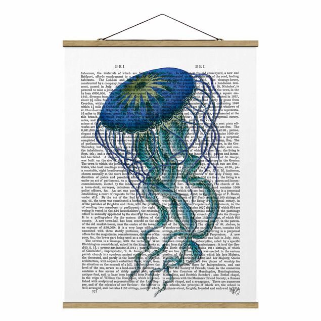 Tavlor djur Animal Reading - Jellyfish
