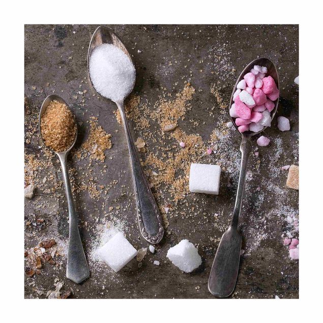 grå matta Vintage Spoon With Sugar