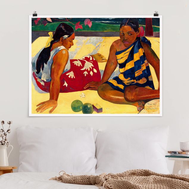 Kök dekoration Paul Gauguin - Parau Api (Two Women Of Tahiti)