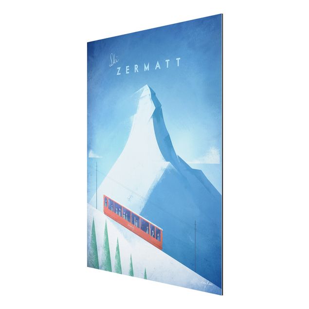 Tavlor bergen Travel Poster - Zermatt