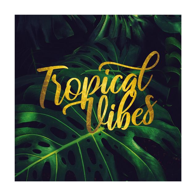 mattor guld Jungle - Tropical Vibes