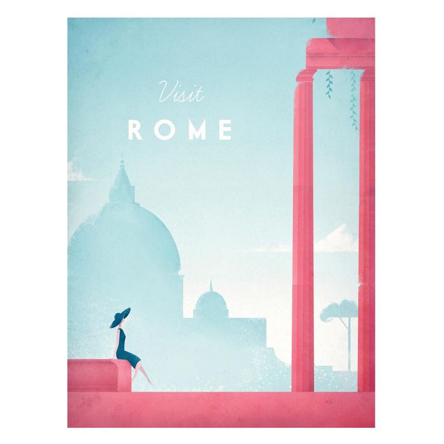 Tavlor Italien Travel Poster - Rome