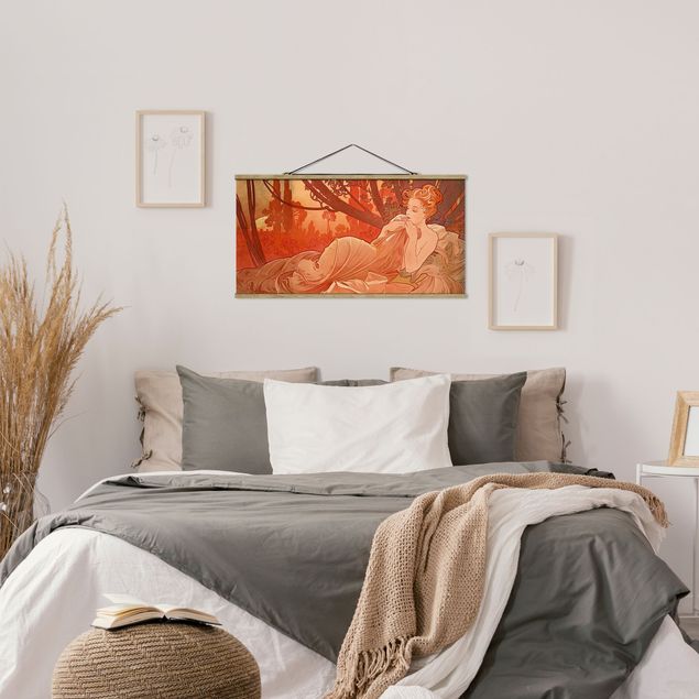 Kök dekoration Alfons Mucha - Dusk