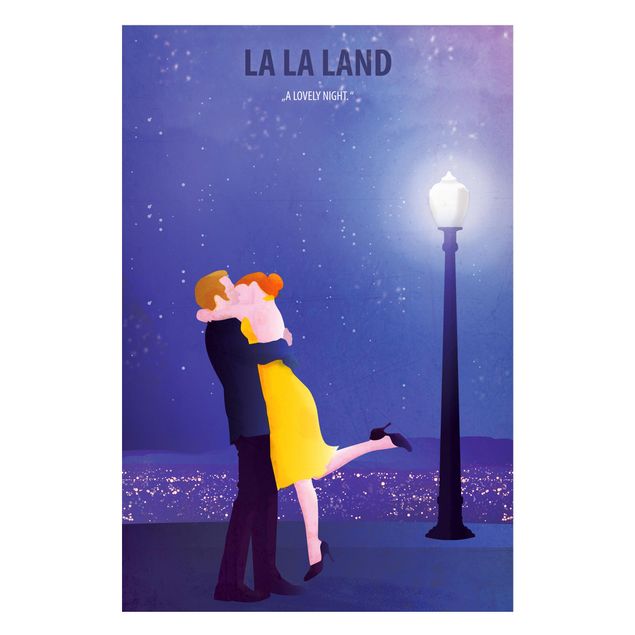 Tavlor konstutskrifter Film Poster La La Land II