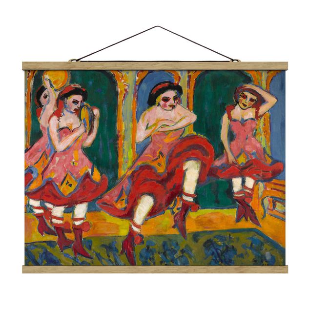 Tavlor konstutskrifter Ernst Ludwig Kirchner - Czardas Dancers
