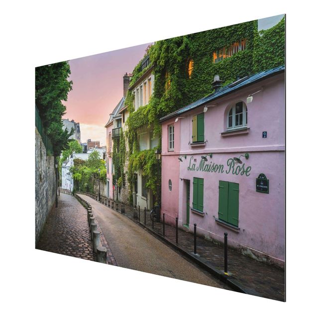 Tavlor landskap Rose Coloured Twilight In Paris