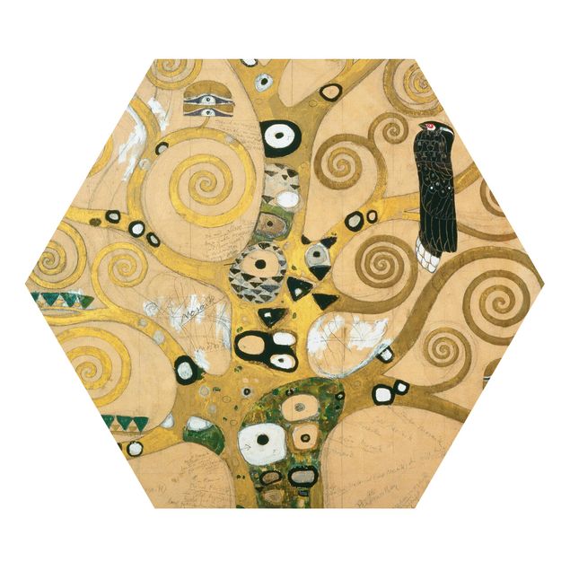 Tavlor träd Gustav Klimt - The Tree of Life