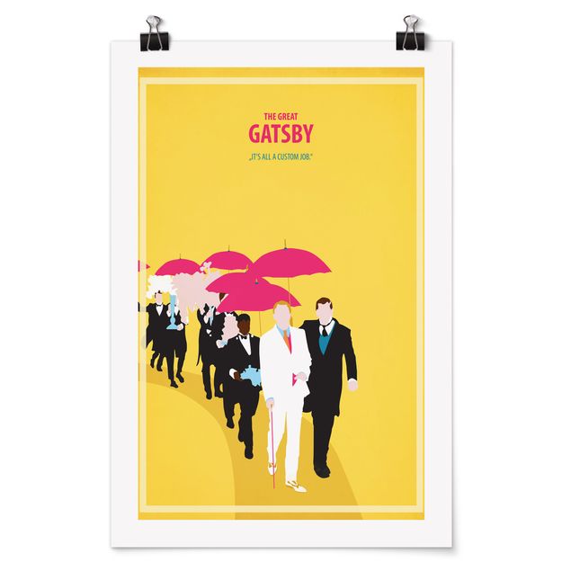 Tavlor porträtt Film Poster The Great Gatsby II