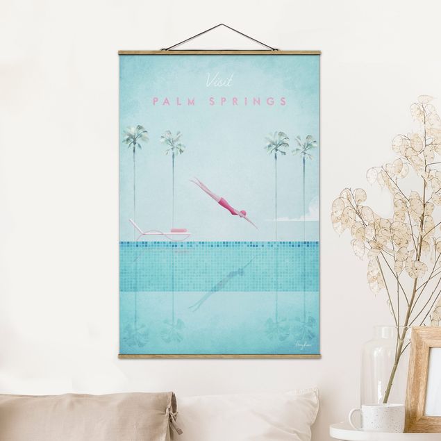 Kök dekoration Travel Poster - Palm Springs