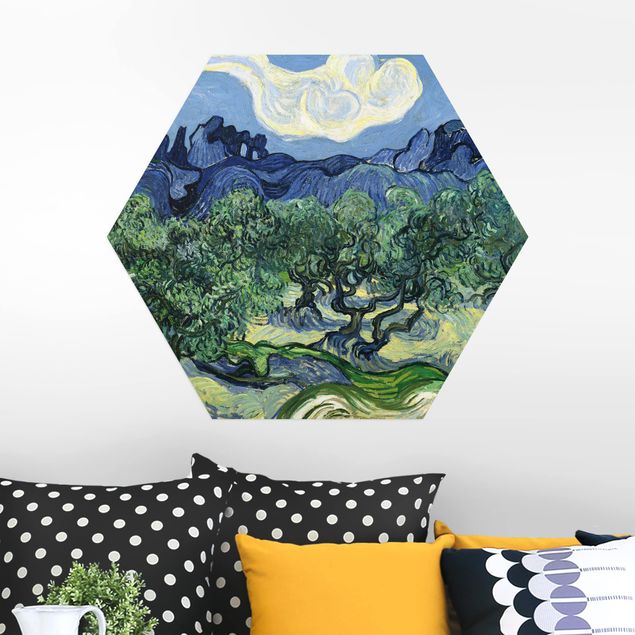 Kök dekoration Vincent Van Gogh - Olive Trees
