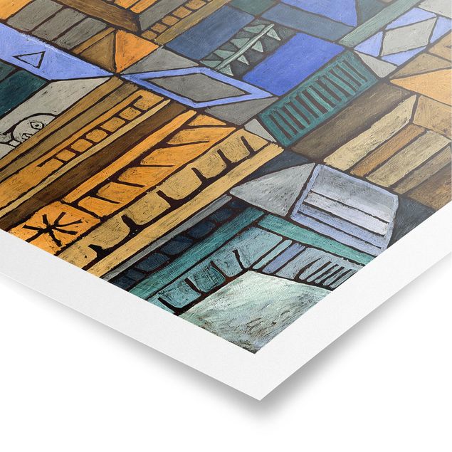 Tavlor arkitektur och skyline Paul Klee - Beginning Coolness