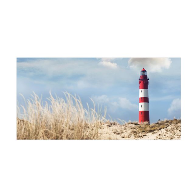 blå matta Lighthouse Betwen Dunes