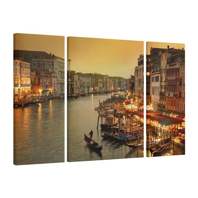 Canvastavlor Arkitektur och Skyline Grand Canal Of Venice
