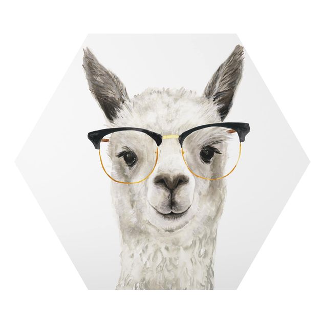 Tavlor Hip Lama With Glasses I