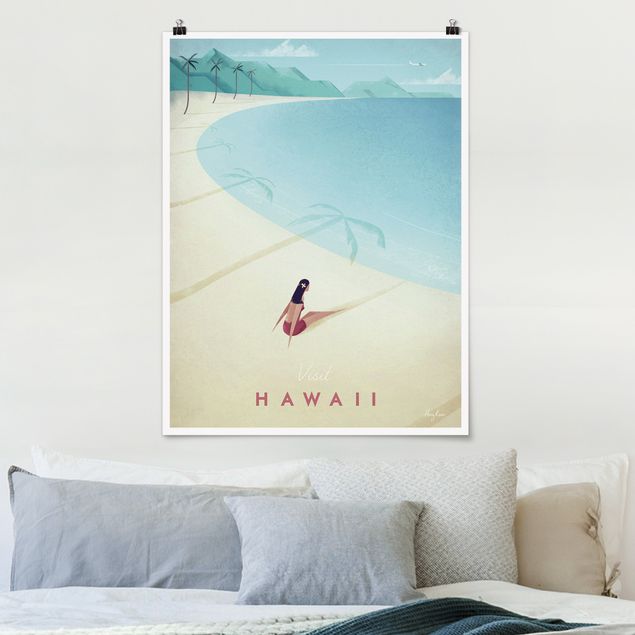 Kök dekoration Travel Poster - Hawaii