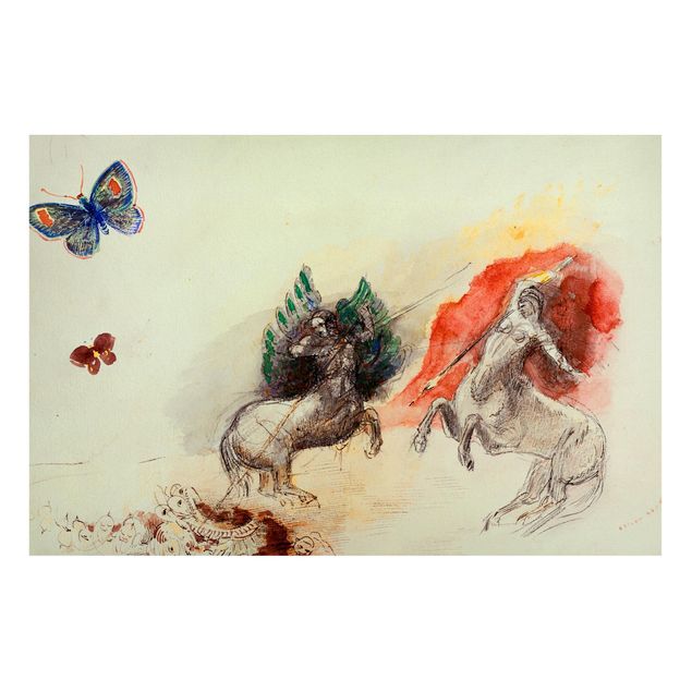 Kök dekoration Odilon Redon - Battle of the Centaurs