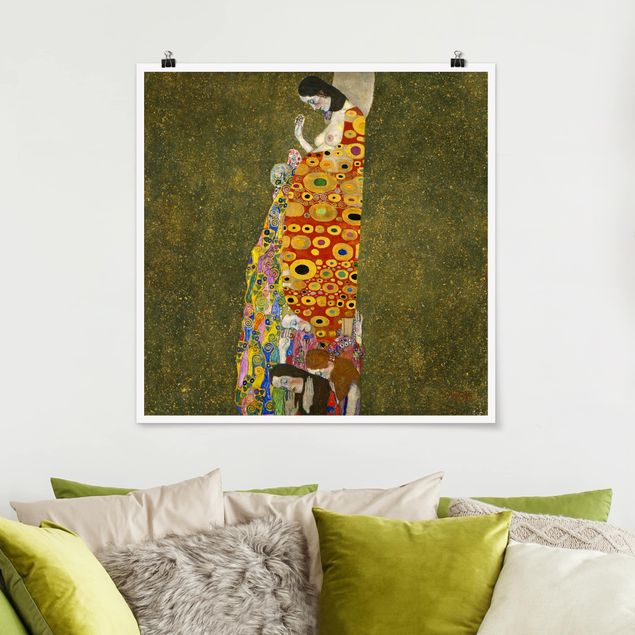 Kök dekoration Gustav Klimt - Hope II